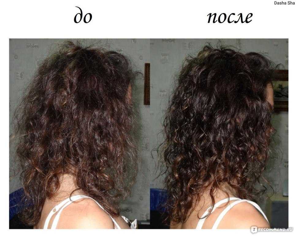 Восстановление кудрявых волос