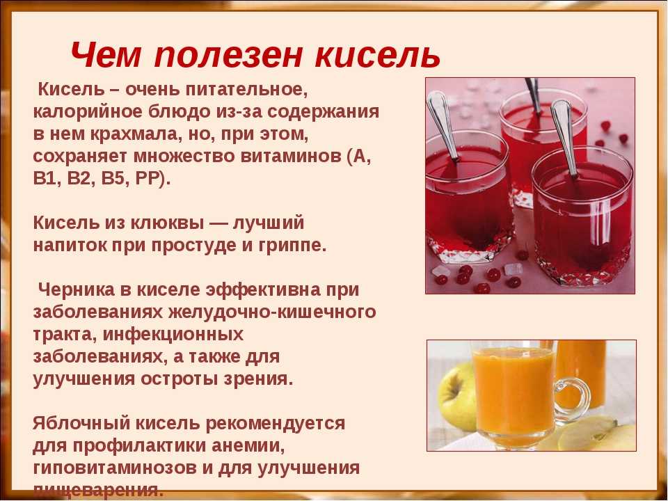 Рецепт киселя