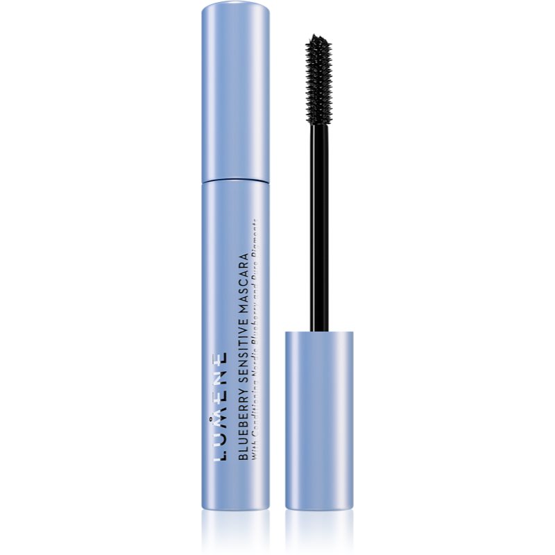 Тушь для чувствительных глаз. Сенситив люмене тушь. Lumene тушь sensitive. Lumene Blueberry sensitive Mascara. Lumene тушь для чувствительных глаз.