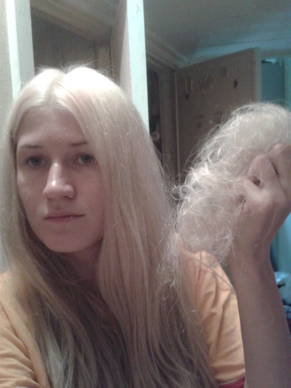 Блондинки у меня ломается сильно волос что делать