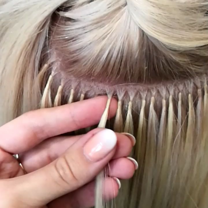 Микрокапсульное наращивание волос в одинцово