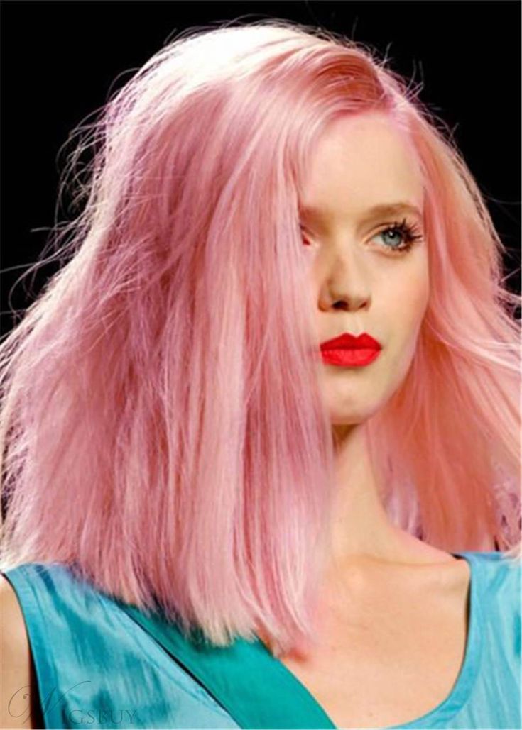 Когда был в моде розовый цвет волос