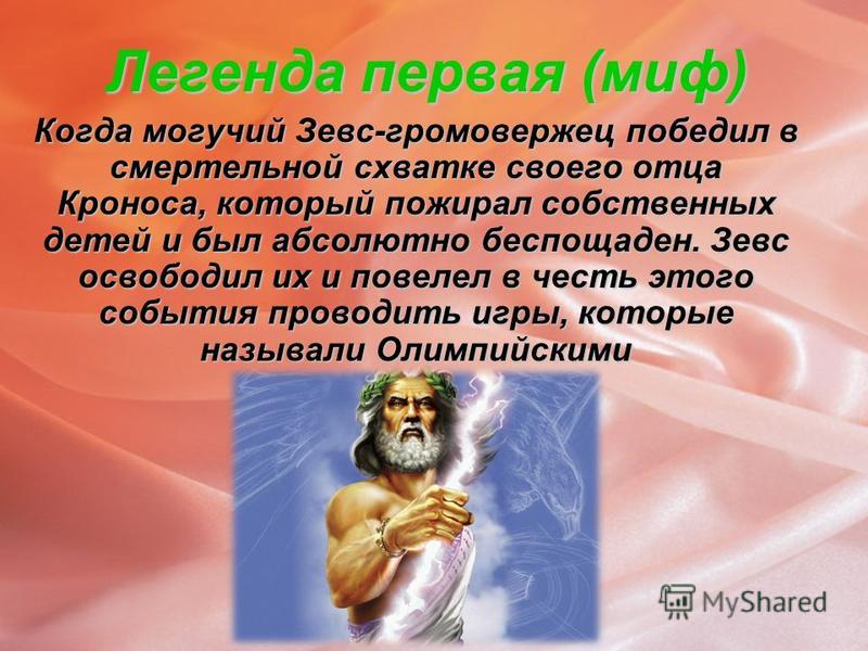 Интересные мифы