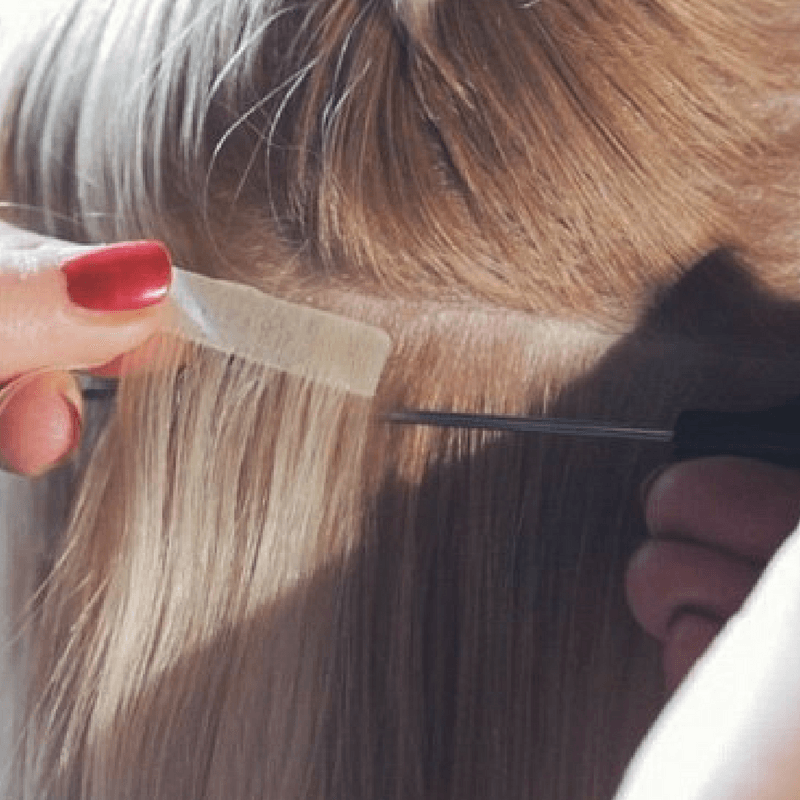 Ленточное наращивание волос в раменском