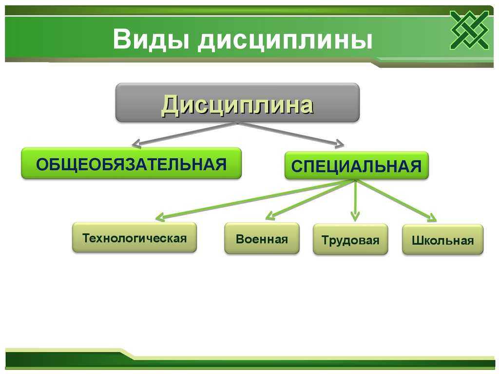 Укажите разновидности. Виды дисциплины. Схема виды дисциплины. Виды дисциплины Обществознание. Виды дисциплины таблица.