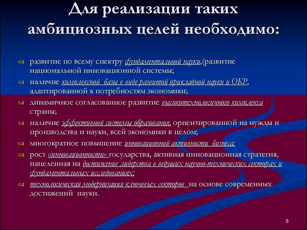 Что такое амбициозный проект