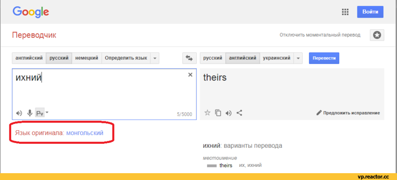 Перевод презентации на русский язык с английского