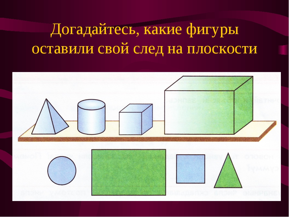 Изображение пространственных фигур