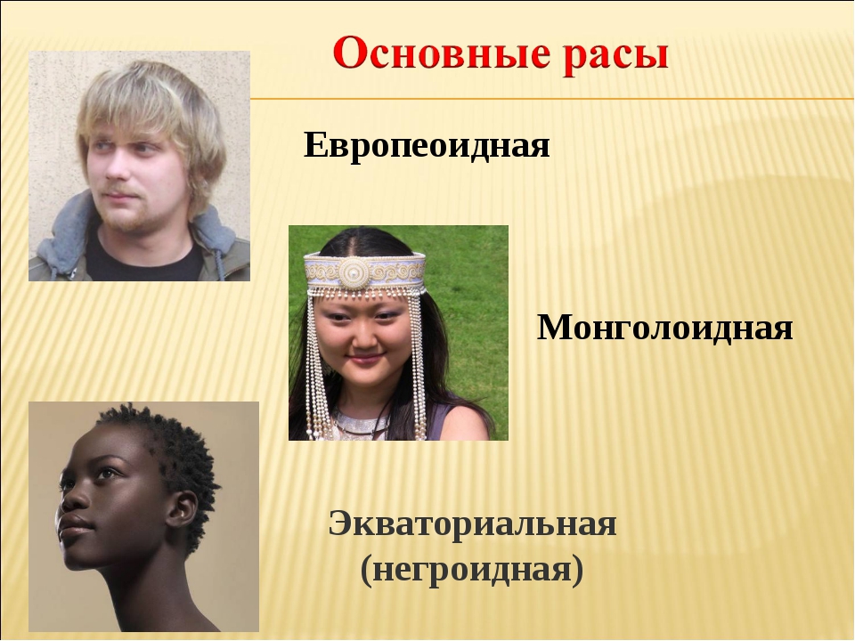 Расы человека негроидная европеоидная. Европеоидная монголоидная негроидная раса. Расы человека европеоидная монголоидная Экваториальная. Европеоидная раса Монн. Европеоидная раса негроидная раса.