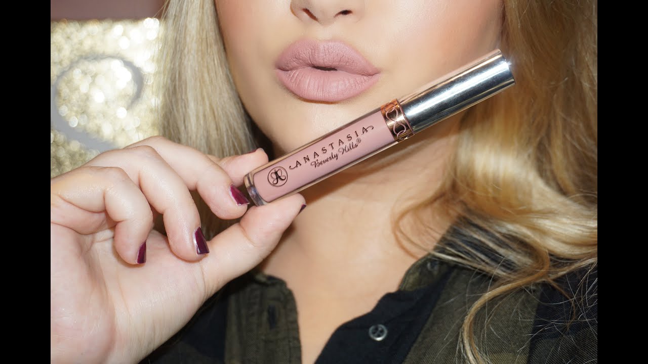 Матовая помада нюд. Anastasia Beverly Hills Liquid Lipstick. Anastasia Beverly Hills Pure Hollywood. Anastasia Beverly Hills Hollywood.