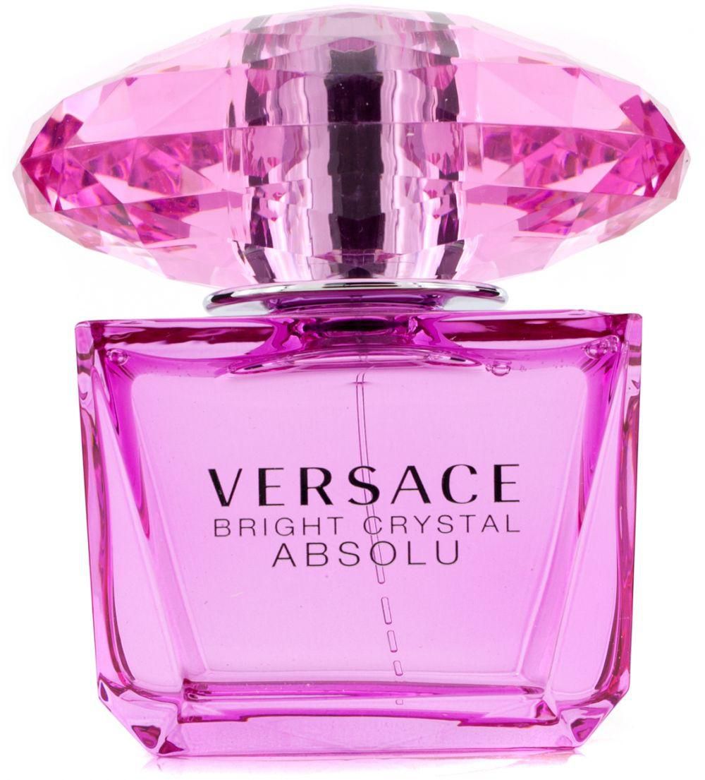 Versace crystal женские. Versace Bright Crystal Absolu 90 мл. Versace Bright Crystal Eau de Parfum. Версаче Брайт Кристалл абсолю 30 мл. Versace Bright Crystal 90ml.