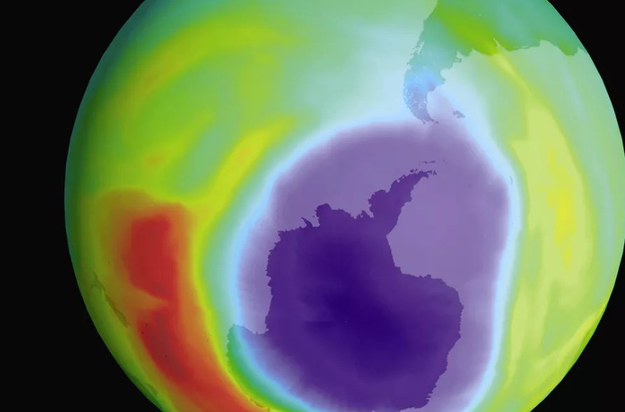 Разрушение озонового слоя проект